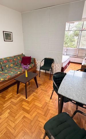 Apartamento para alugar com 35m², 1 quarto e 1 vagaSalas