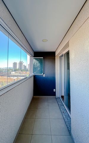 Apartamento para alugar com 47m², 1 quarto e 1 vagaVaranda