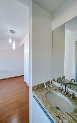 Apartamento para alugar com 47m², 1 quarto e 1 vagaBanheiro