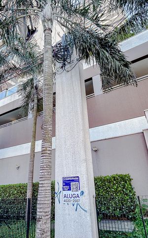 Apartamento para alugar com 47m², 1 quarto e 1 vagaFachada com Plaquinha