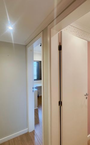 Apartamento à venda com 140m², 3 quartos e 3 vagas Apartamento à venda com 140m², 3 quartos e 3 vagasHall quartos
