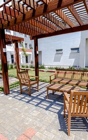 Apartamento para alugar com 37m², 2 quartos e sem vagaÁrea comum