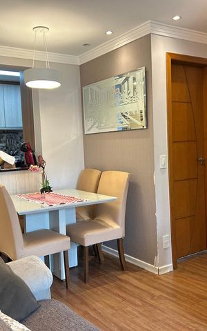 Apartamento à venda com 54m², 2 quartos e 1 vagaSala
