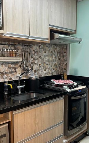 Apartamento à venda com 54m², 2 quartos e 1 vagaCozinha