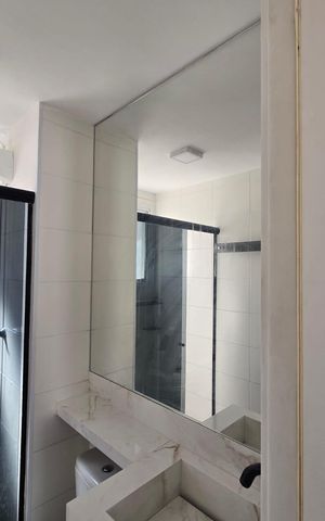 Apartamento para alugar com 37m², 2 quartos e 1 vagaBanheiro Social