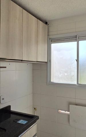 Apartamento para alugar com 37m², 2 quartos e 1 vagaCozinha e Área de Serviço
