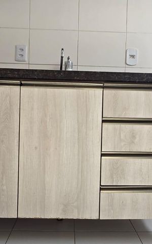 Apartamento para alugar com 37m², 2 quartos e 1 vagaCozinha e Área de Serviço