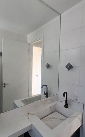 Apartamento para alugar com 37m², 2 quartos e 1 vagaBanheiro Social
