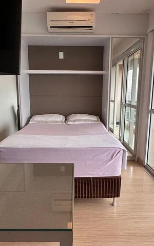 Apartamento para alugar com 77m², 1 quarto e 1 vaga