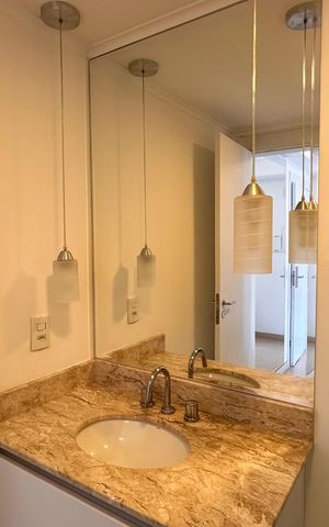 Apartamento para alugar com 77m², 1 quarto e 1 vaga