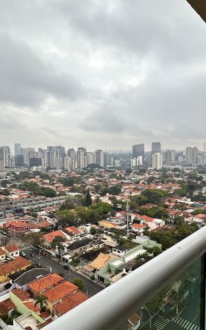 Apartamento para alugar com 77m², 1 quarto e 1 vaga