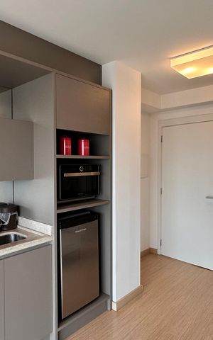 Apartamento para alugar com 77m², 1 quarto e 1 vaga
