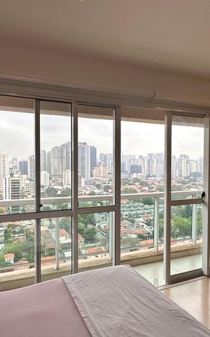 Apartamento para alugar com 77m², 1 quarto e 1 vaga