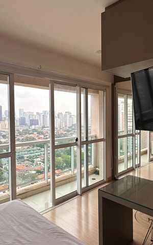 Apartamento para alugar com 77m², 1 quarto e 1 vaga
