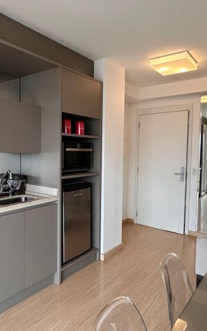 Apartamento para alugar com 77m², 1 quarto e 1 vaga