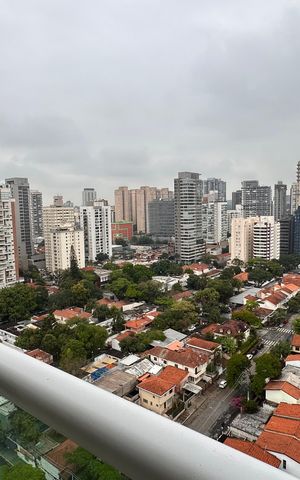 Apartamento para alugar com 77m², 1 quarto e 1 vaga