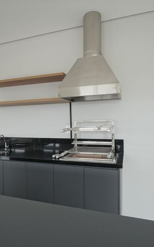 Studio para alugar com 25m², 1 quarto e sem vagaChurrasqueira