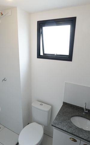 Studio para alugar com 25m², 1 quarto e sem vagaBanheiro