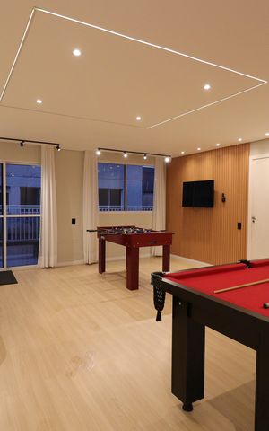 Apartamento para alugar com 44m², 2 quartos e sem vagaSala de Jogos