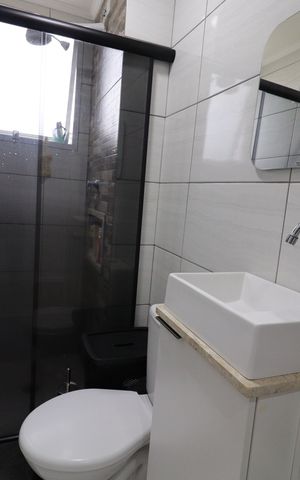 Apartamento para alugar com 44m², 2 quartos e sem vagaBanheiro