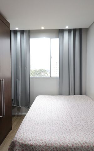 Apartamento para alugar com 44m², 2 quartos e sem vagaQuarto 1