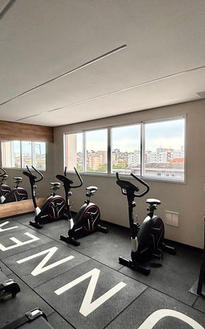 Apartamento para alugar com 42m², 2 quartos e 1 vaga Apartamento para alugar com 42m², 2 quartos e 1 vagaAcademia