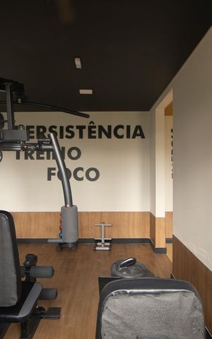 Apartamento para alugar com 37m², 2 quartos e sem vaga Apartamento para alugar com 37m², 2 quartos e sem vagaÁrea comum - Academia
