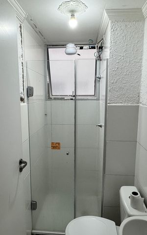 Apartamento para alugar com 40m², 2 quartos e 1 vaga Apartamento para alugar com 40m², 2 quartos e 1 vagaBanheiro