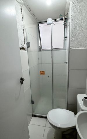 Apartamento para alugar com 40m², 2 quartos e 1 vaga Apartamento para alugar com 40m², 2 quartos e 1 vagaBanheiro