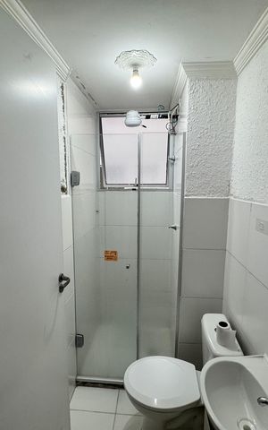 Apartamento para alugar com 40m², 2 quartos e 1 vaga Apartamento para alugar com 40m², 2 quartos e 1 vagaBanheiro