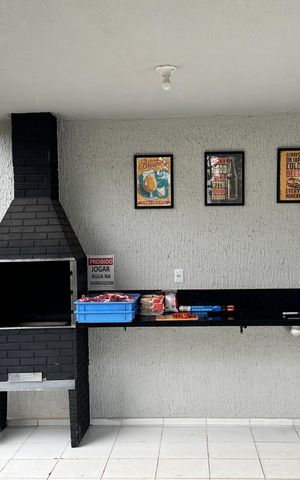 Apartamento para alugar com 40m², 2 quartos e 1 vaga Apartamento para alugar com 40m², 2 quartos e 1 vagaÁrea comum - Churrasqueira