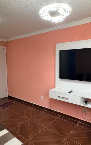 Apartamento para alugar com 40m², 2 quartos e 1 vaga Apartamento para alugar com 40m², 2 quartos e 1 vagaDetalhe Sala