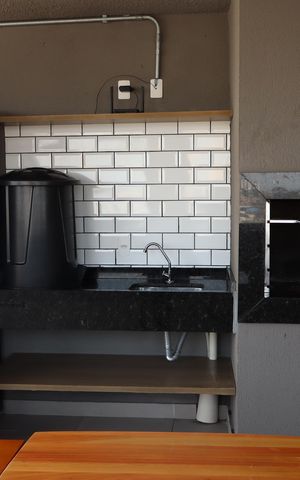 Apartamento para alugar com 40m², 2 quartos e sem vagaÁrea comum - Churrasqueira