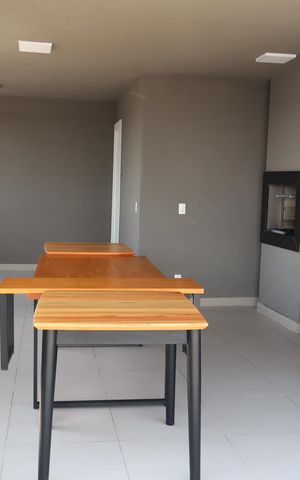 Apartamento para alugar com 40m², 2 quartos e sem vagaÁrea comum - Churrasqueira