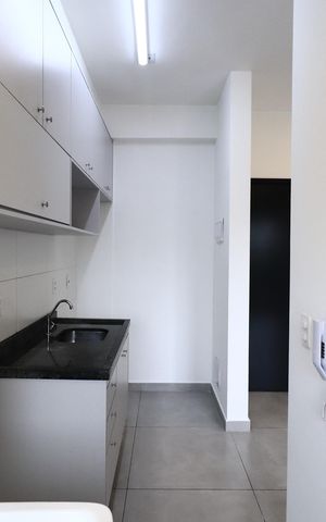 Apartamento para alugar com 36m², 1 quarto e sem vagaCozinha e Área de Serviço