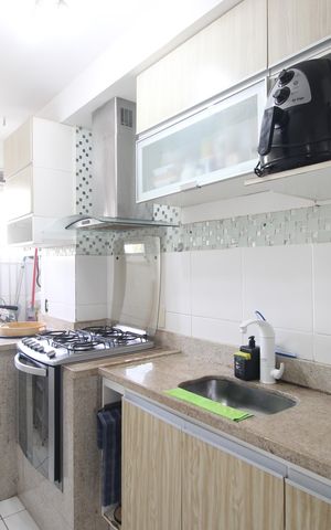 Apartamento para alugar com 52m², 2 quartos e 1 vagaCozinha