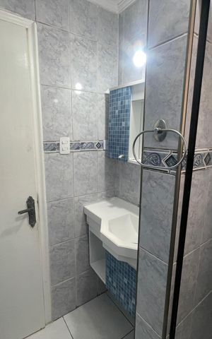 Apartamento para alugar com 65m², 1 quarto e sem vaga Apartamento para alugar com 65m², 1 quarto e sem vagaBanheiro