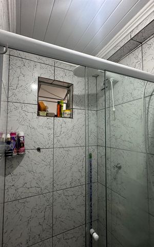 Casa para alugar com 50m², 1 quarto e 1 vaga Casa para alugar com 50m², 1 quarto e 1 vagaBanheiro