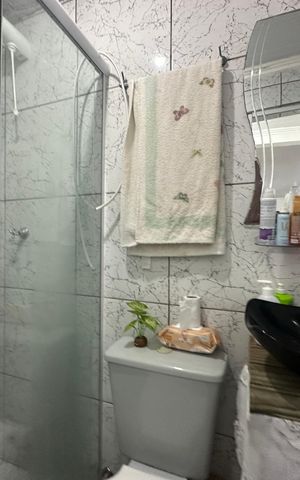 Casa para alugar com 50m², 1 quarto e 1 vaga Casa para alugar com 50m², 1 quarto e 1 vagaBanheiro