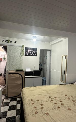 Casa para alugar com 50m², 1 quarto e 1 vaga Casa para alugar com 50m², 1 quarto e 1 vagaSala/Quarto