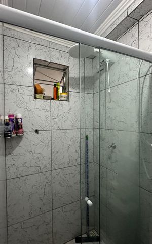 Casa para alugar com 50m², 1 quarto e 1 vaga Casa para alugar com 50m², 1 quarto e 1 vagaBanheiro