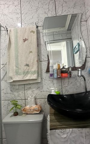 Casa para alugar com 50m², 1 quarto e 1 vaga Casa para alugar com 50m², 1 quarto e 1 vagaBanheiro