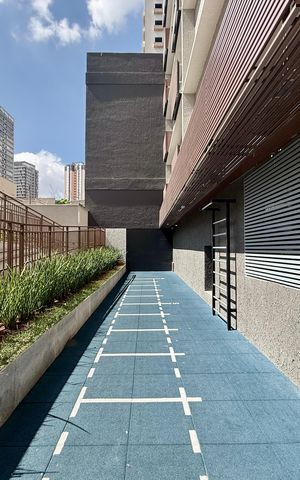 Studio para alugar com 25m², 1 quarto e sem vaga Studio para alugar com 25m², 1 quarto e sem vagaAcademia Externa