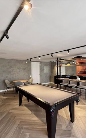 Studio para alugar com 25m², 1 quarto e sem vaga Studio para alugar com 25m², 1 quarto e sem vagaSalão de Jogos