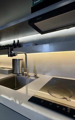 Studio para alugar com 25m², 1 quarto e sem vaga Studio para alugar com 25m², 1 quarto e sem vagaCozinha