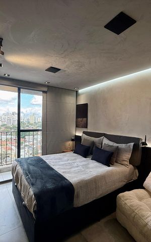 Studio para alugar com 25m², 1 quarto e sem vaga Studio para alugar com 25m², 1 quarto e sem vagaQuarto