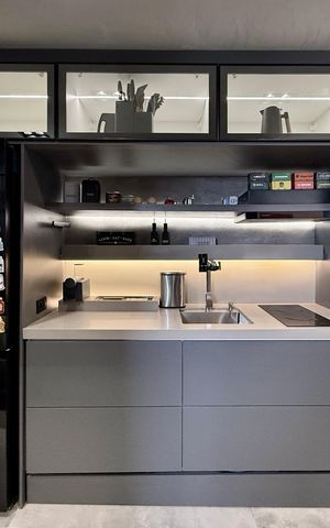 Studio para alugar com 25m², 1 quarto e sem vaga Studio para alugar com 25m², 1 quarto e sem vagaCozinha