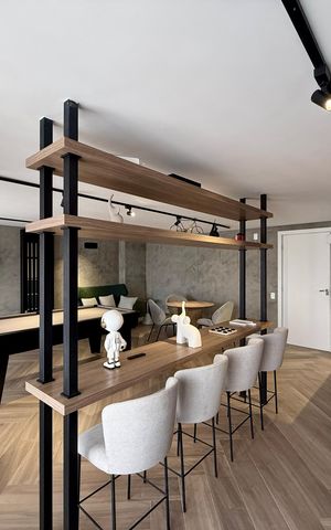 Studio para alugar com 25m², 1 quarto e sem vaga Studio para alugar com 25m², 1 quarto e sem vagaSalão de Jogos