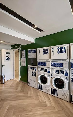 Studio para alugar com 25m², 1 quarto e sem vaga Studio para alugar com 25m², 1 quarto e sem vagaLavanderia