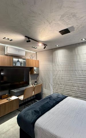 Studio para alugar com 25m², 1 quarto e sem vaga Studio para alugar com 25m², 1 quarto e sem vagaQuarto